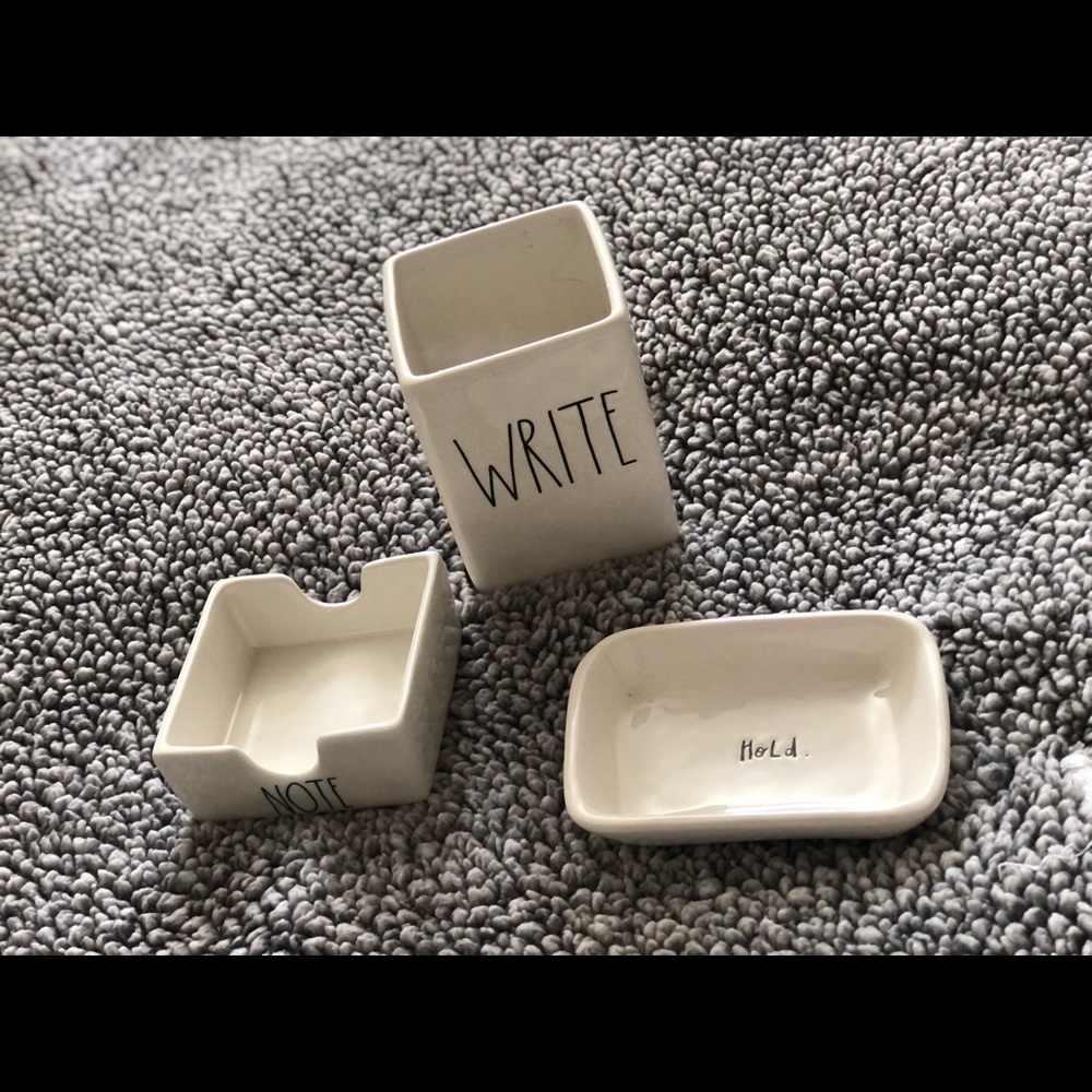 Rae Dunn Office Set